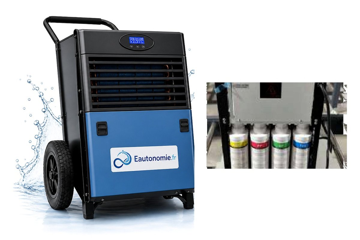 Générateur d’eau atmosphérique Eautonomie 80 litres mobile